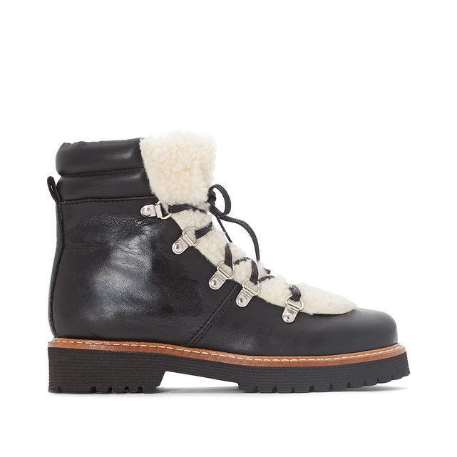 Leather Mountain Boots
