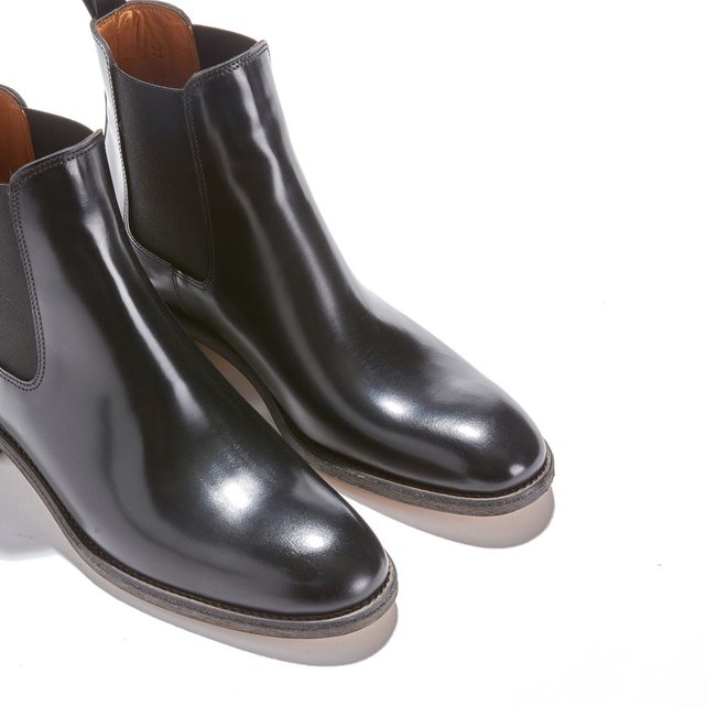NOIR 7226 PARIS vachette cuir POLIDO Boots ANTHOLOGY w0qYU7