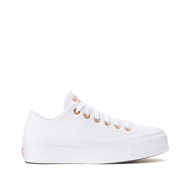 converse blanche bout or converse blanche bout or