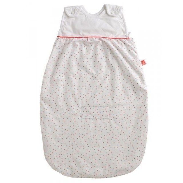 gigoteuse ouatinée 0-6 mois red castle collection pois tog 2 red