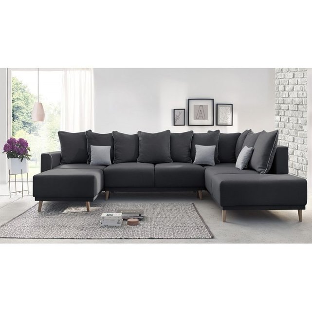 canape dangle gauche panoramique xxl convertible mola gris fonc bobochic - Canape D Angle Convertible Xxl canape dangle gauche panoramique xxl convertible mola gris fonc bobochic - Canape D Angle Convertible Xxl