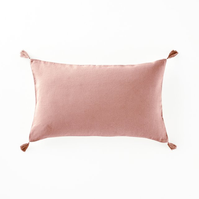 Capa de almofada em linho e viscose, ODORIE  LA REDOUTE INTERIEURS image 0