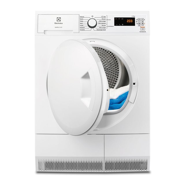 Seche Linge A Condensation Ew6c4735sc Blanc Electrolux La Redoute