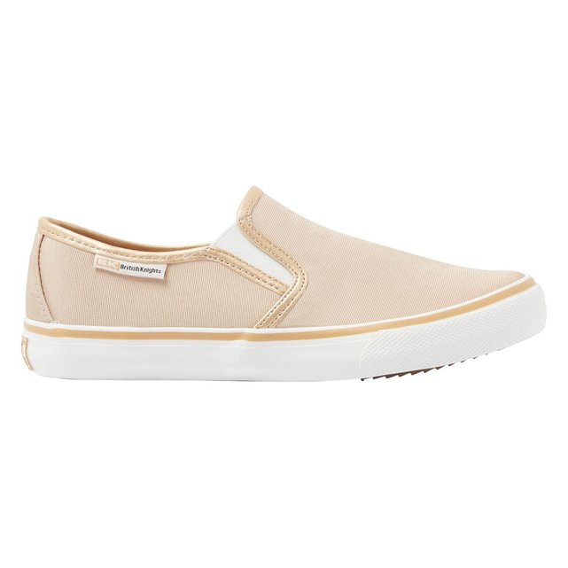 British Knights CARA FEMMES À ENFILE BASSE Doré - Chaussures Slips on Femme British Knights CARA FEMMES À ENFILE BASSE Doré - Chaussures Slips on Femme