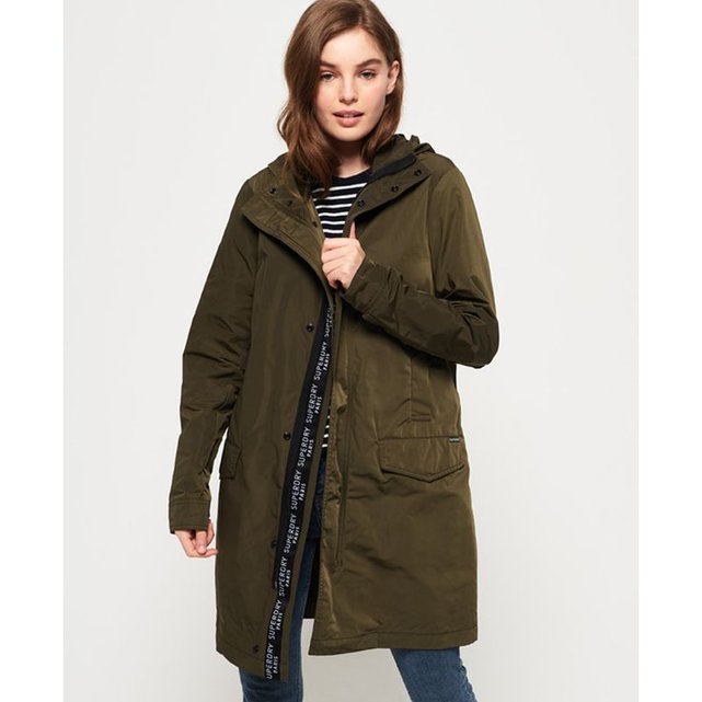 Parka premium lezark kaki Superdry | La Redoute