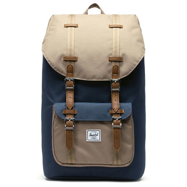 Vacances Herschel Little America Homme Femme Sac A Dos Sac A Dos Bleu Marine Marron Accessoires Voyage Bagagerie