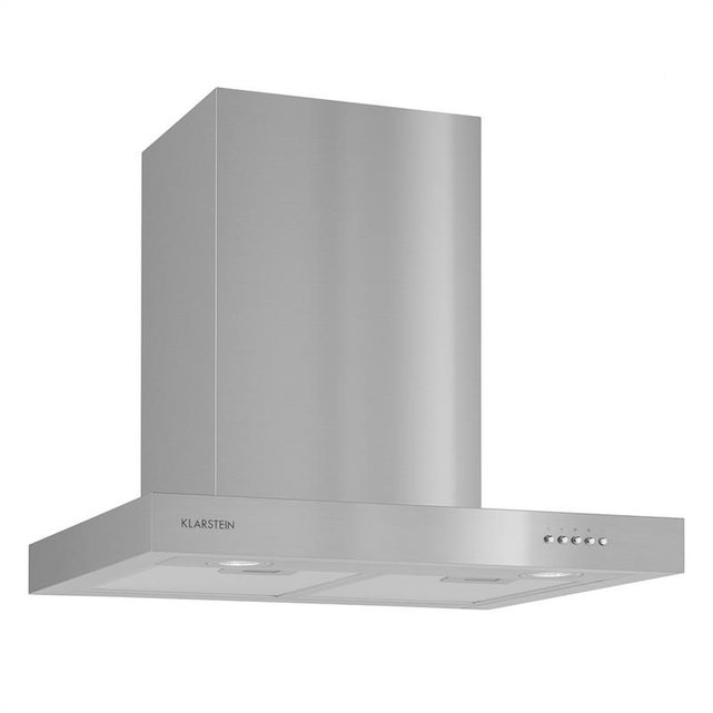 zarah hotte aspirante inox 60cm montage mural 620 m³/h led klarstein