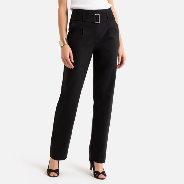 Pantalon droit stretch Anne Weyburn | La Redoute