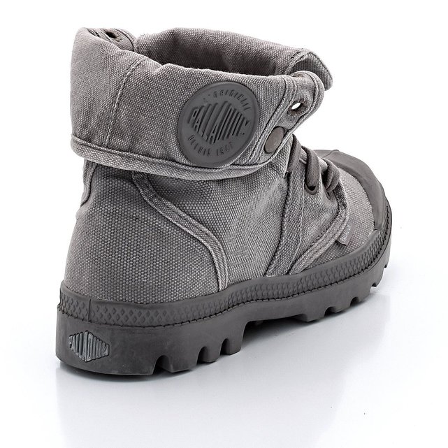 hautes Baskets toile à en PALLADIUM lacets q05qF