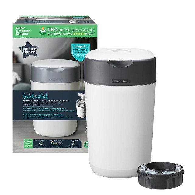 Tommee Tippee - Pack poubelle à couches + 6 recharges