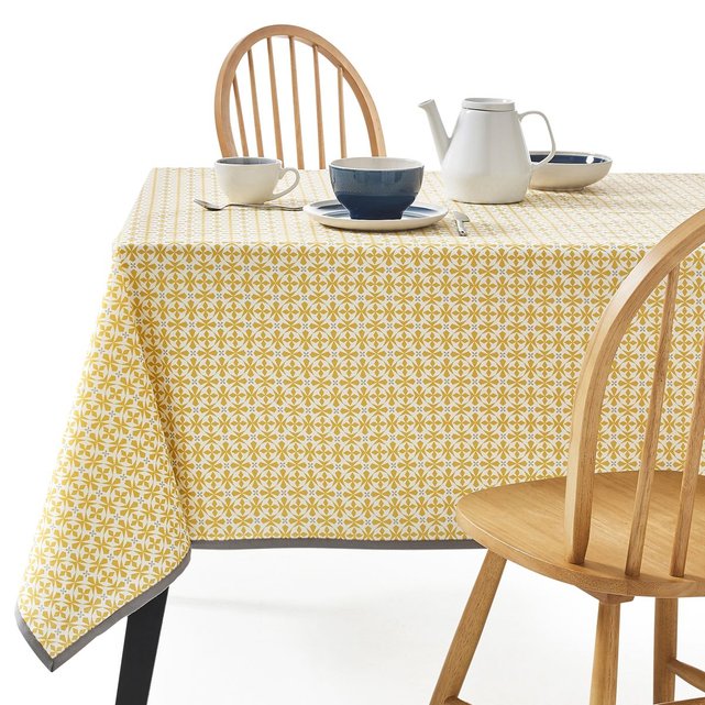 Nappe imprimée azilia jaune, gris La Redoute Interieurs ...