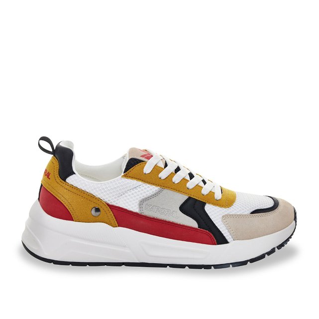 Bofali trainers white yellow Kaporal La Redoute