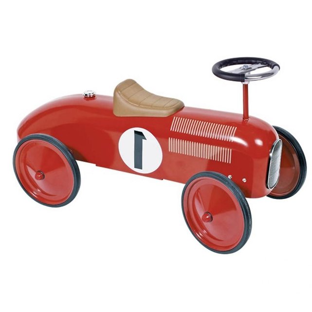 porteur voiture rouge