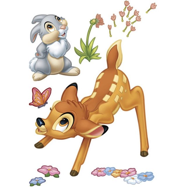 Panpan Disney Géant Bambiamp; Stickers rCxWQdoeB