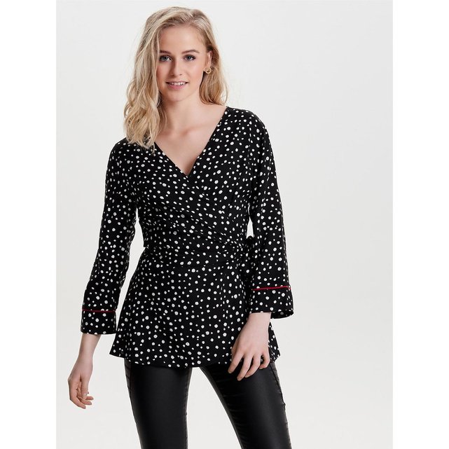 Top manches 3/4 portefeuille Only | La Redoute