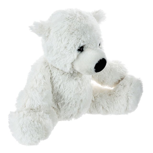 ours peluche blanc