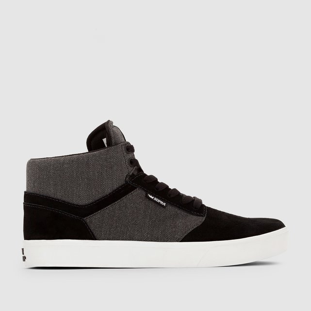 Yorek High High Top Leather Trainers Yorek High High Top Leather Trainers