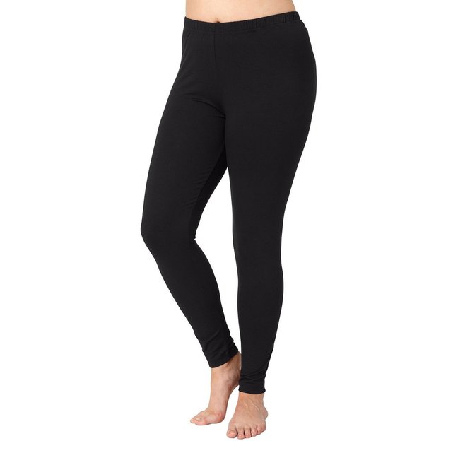 Ulla Popken Femme Grandes Tailles Taille Haute Leggings Pleine Longueur Grandes Tailles Lwp 665315
