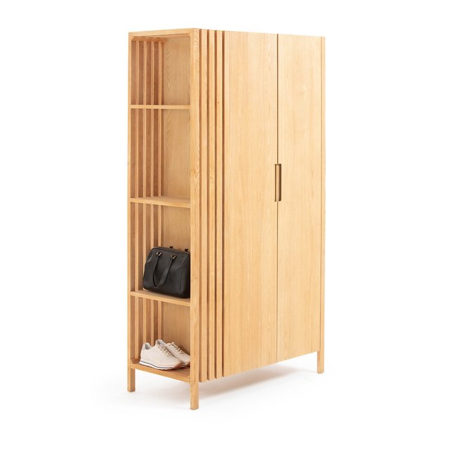 Armoire 2 Portes Lazar Naturel La Redoute Interieurs La Redoute