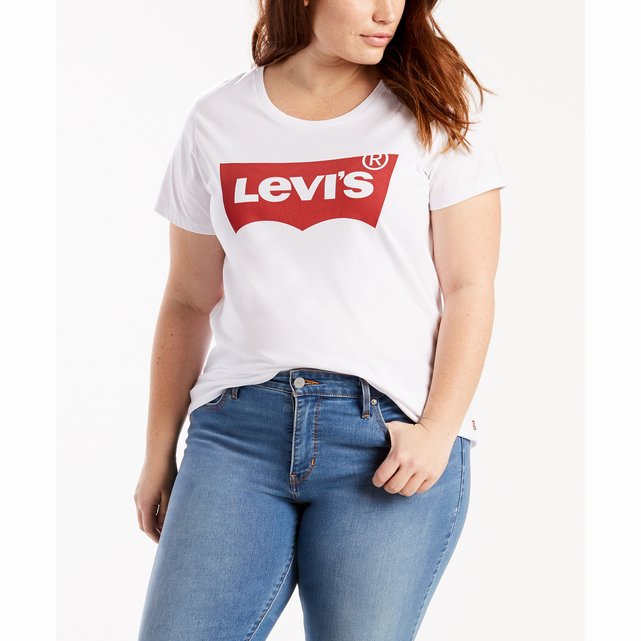 white levi t shirt women's