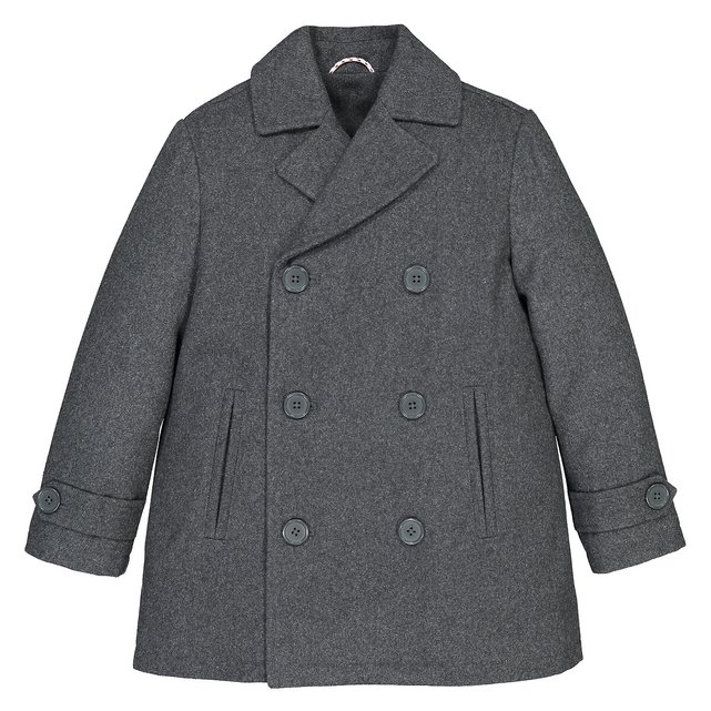 Wool Peacoat With Removable Lining - Ready to Wear