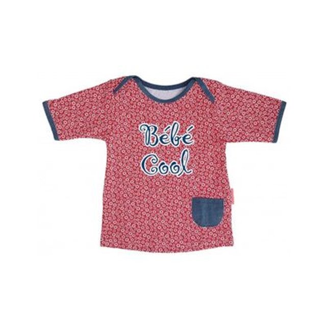 T Shirt Anti Uv Bebe Fille Liberty Jane Mariniere Rouge Detail Jeans Rouge Mayoparasol La Redoute