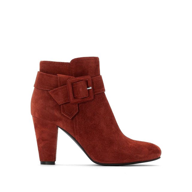 bottines femme cuir talon haut
