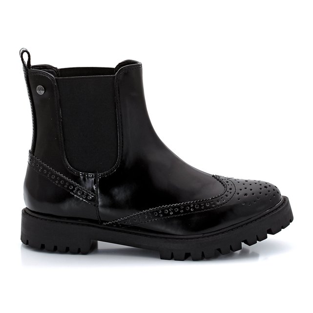 Slip-on chelsea boots, black, Elle | La Redoute