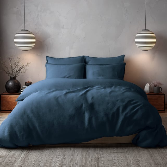 Housse De Couette Sensei Maison Percale Coton - 200x200 Cm - Easy Care - Oeko-Tex