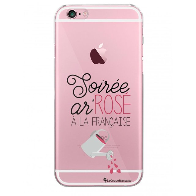 coque transparente iphone 6 rose