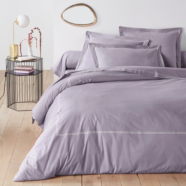 Palace Cotton Percale Duvet Cover La Redoute Interieurs