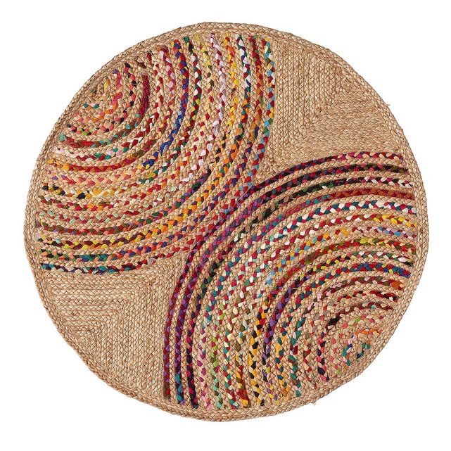 Tapis rond graciela ø 100 cm multicolore Kave Home | La ...