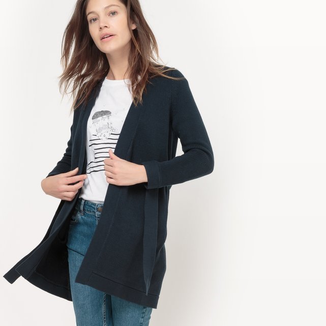 Long-sleeved cotton cardigan La Redoute Collections | La Redoute