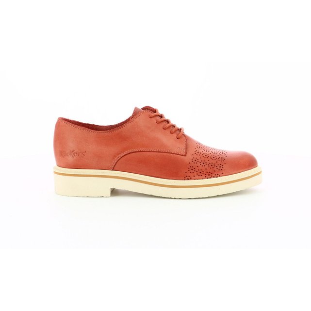 kickers oxfork rouge