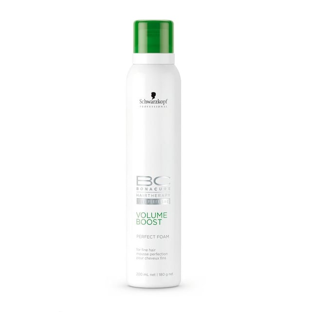 Mousse perfection pour cheveux fins bc bonacure volume boost 200ml