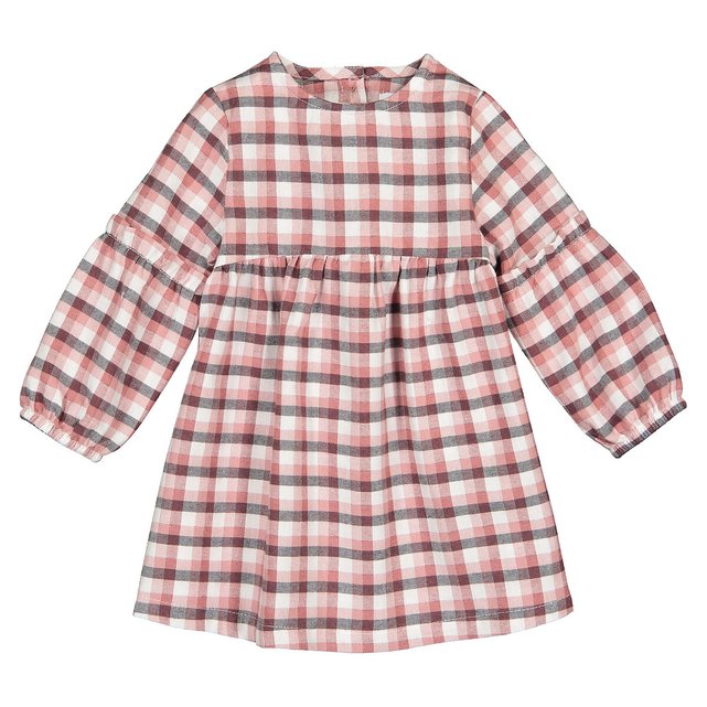 Karokleid, metallisiertes Effektgarn, 3 Monate - 4 Jahre  LA REDOUTE COLLECTIONS image 0