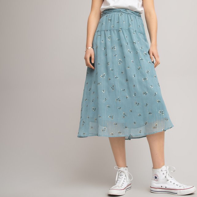 Rock, weich fliessende Form, Blumenmuster  LA REDOUTE COLLECTIONS image 0