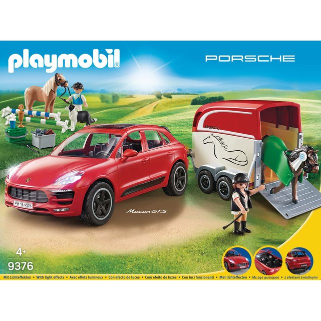 voiture familiale rouge playmobil