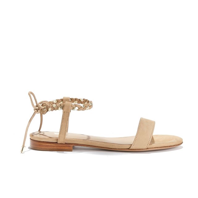 Sandales la Bien-Aimée 100% cuir de vachette Hauteur du talon : < à 3 cm Sandales la Bien-Aimée 100% cuir de vachette Hauteur du talon : < à 3 cm