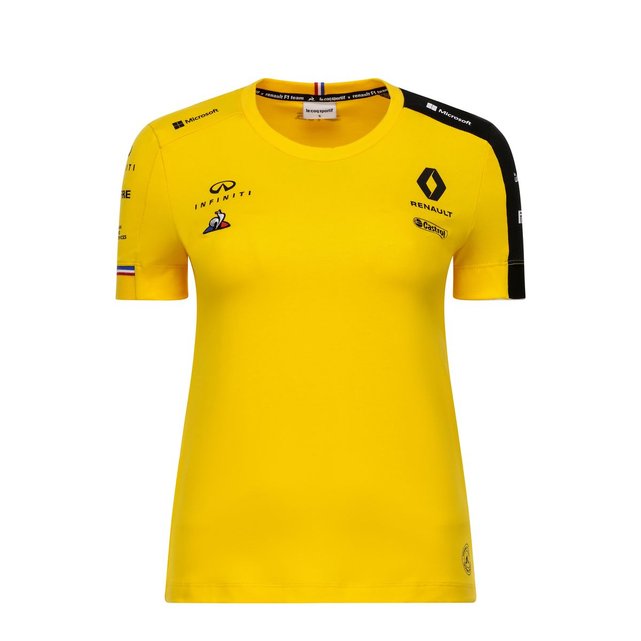 t shirt le coq sportif femme jaune