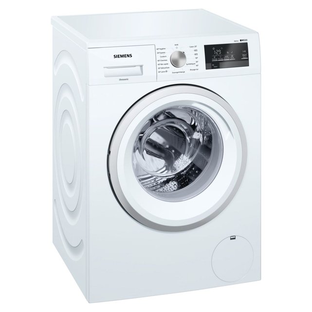 Lave Linge Hublot Wm14t409ff Blanc Siemens La Redoute