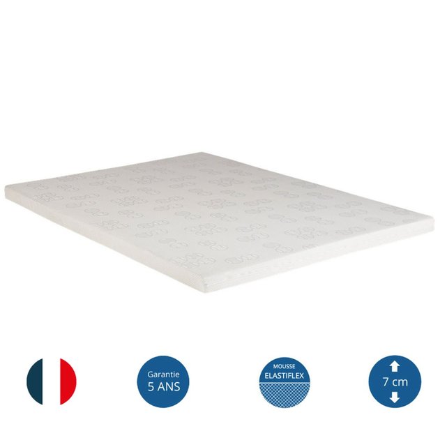 Matelas Pour Canape Lit Convertible Mousse Hr35 Confort Blanc