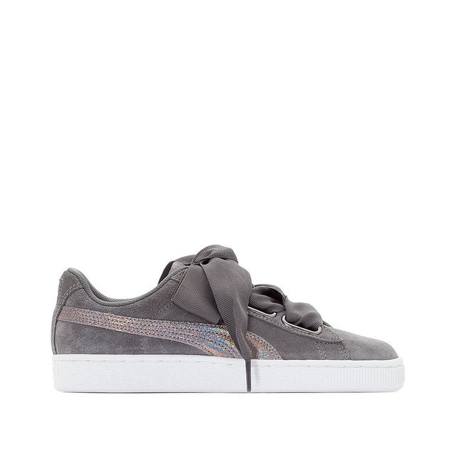 puma grise daim