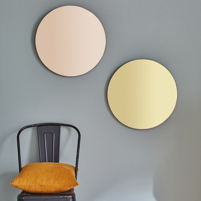 Miroir Rond Vintage Rose House Doctor La Redoute