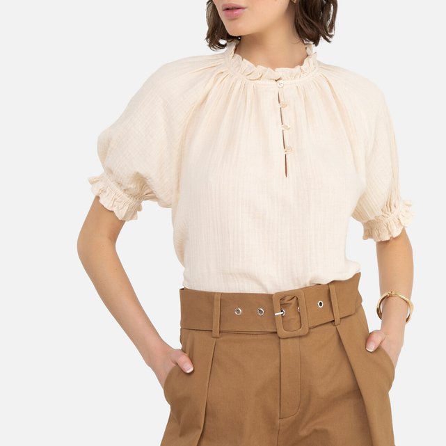 cotton smock top