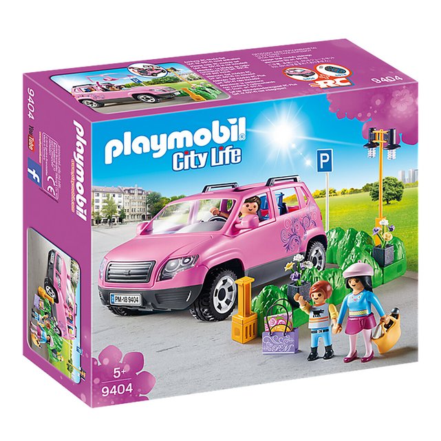 playmobil voiture famille