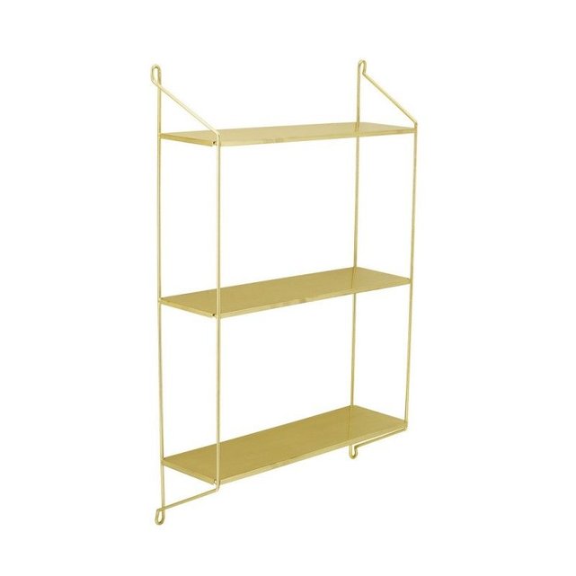 Etagere Murale Legere Suspendue Metal Layla Laiton Bloomingville La Redoute