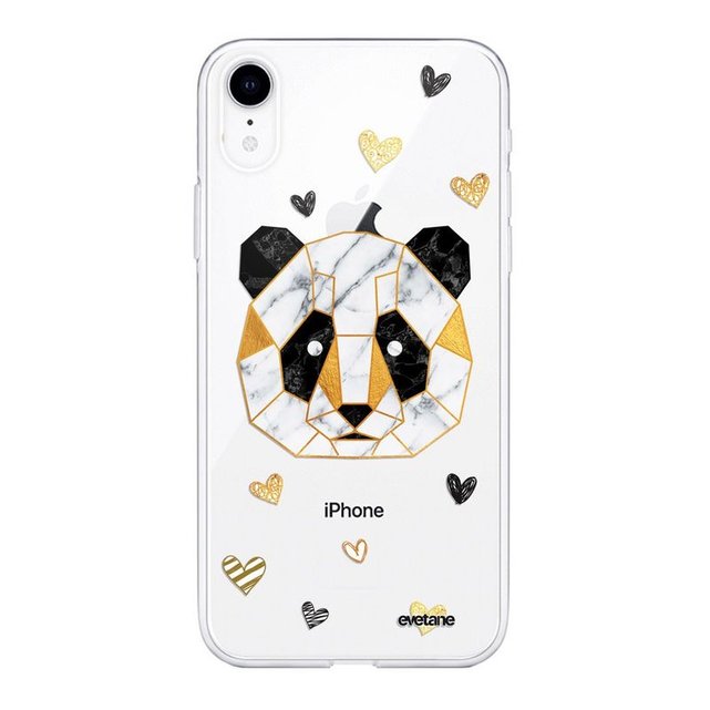 coque iphone xr leopard silicone