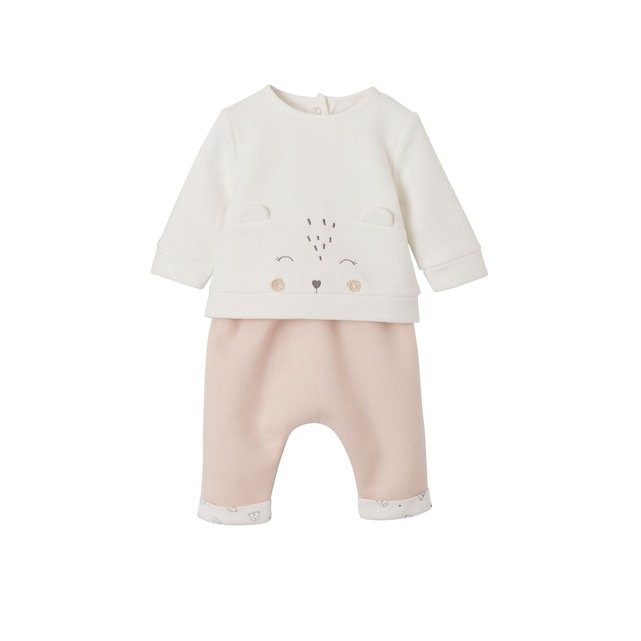 Ensemble Naissance Sweat Frimousse Pantalon Vertbaudet La Redoute