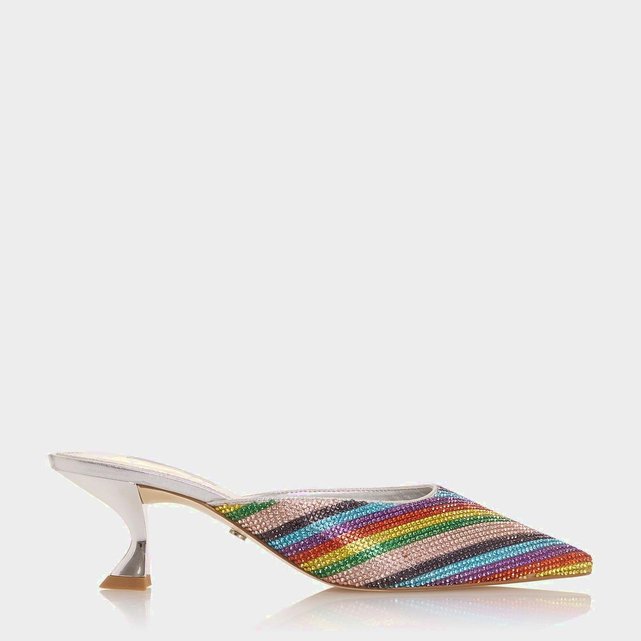 escarpin talon bobine